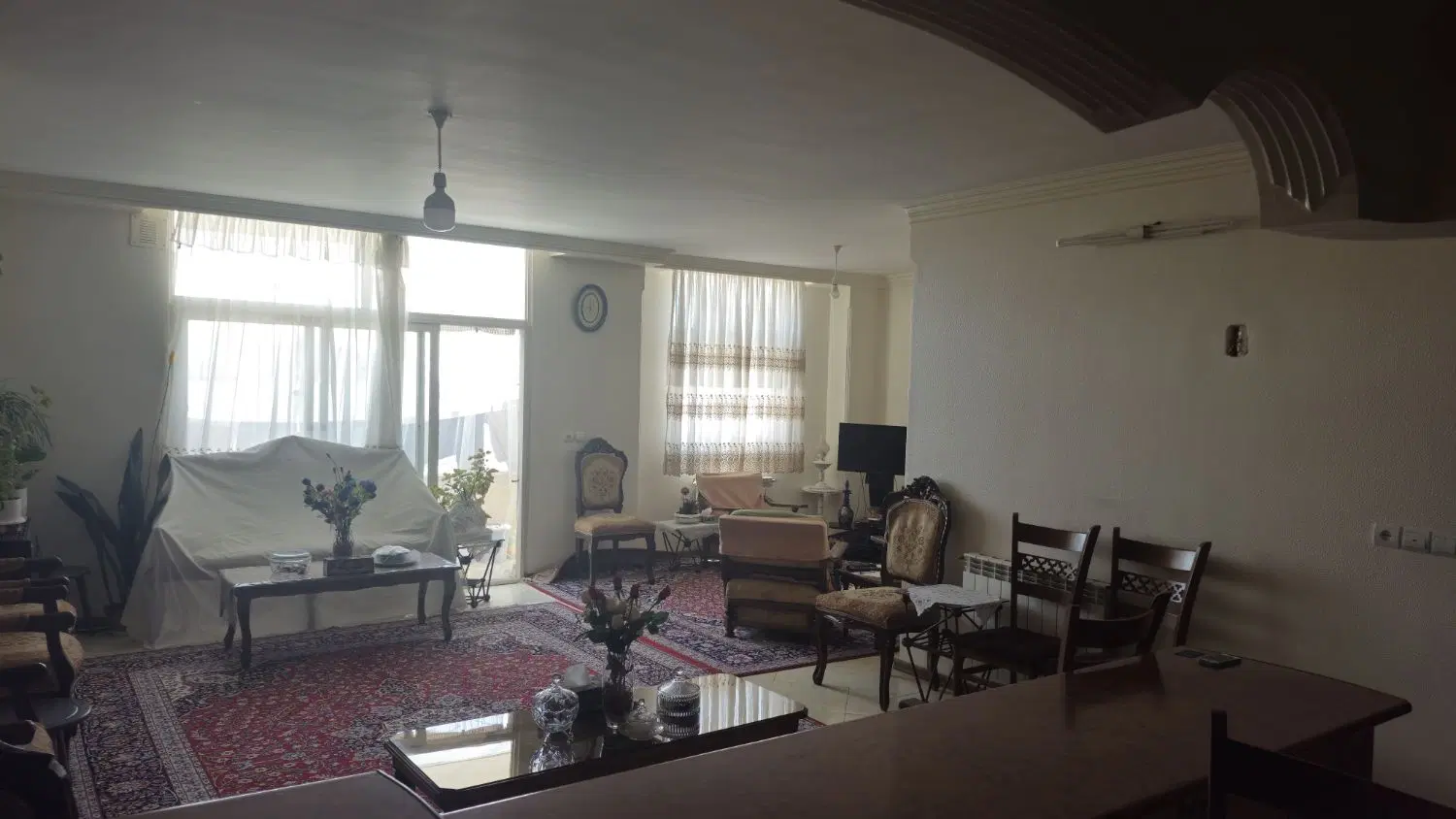 ۱۰۰متر اپارتمان خیابان بزرگمهر دوکله نور