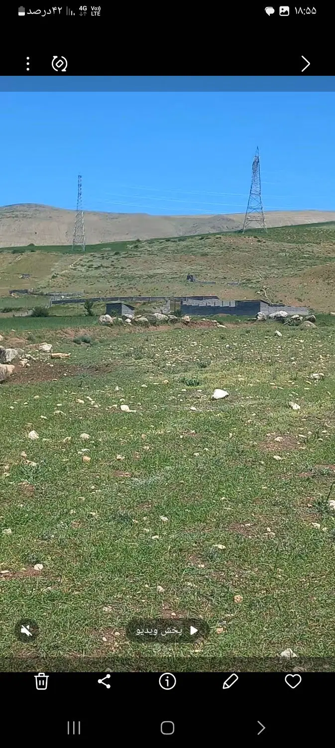 زمین ب مساحت ۳۸۶متر،مازندران شهرپول