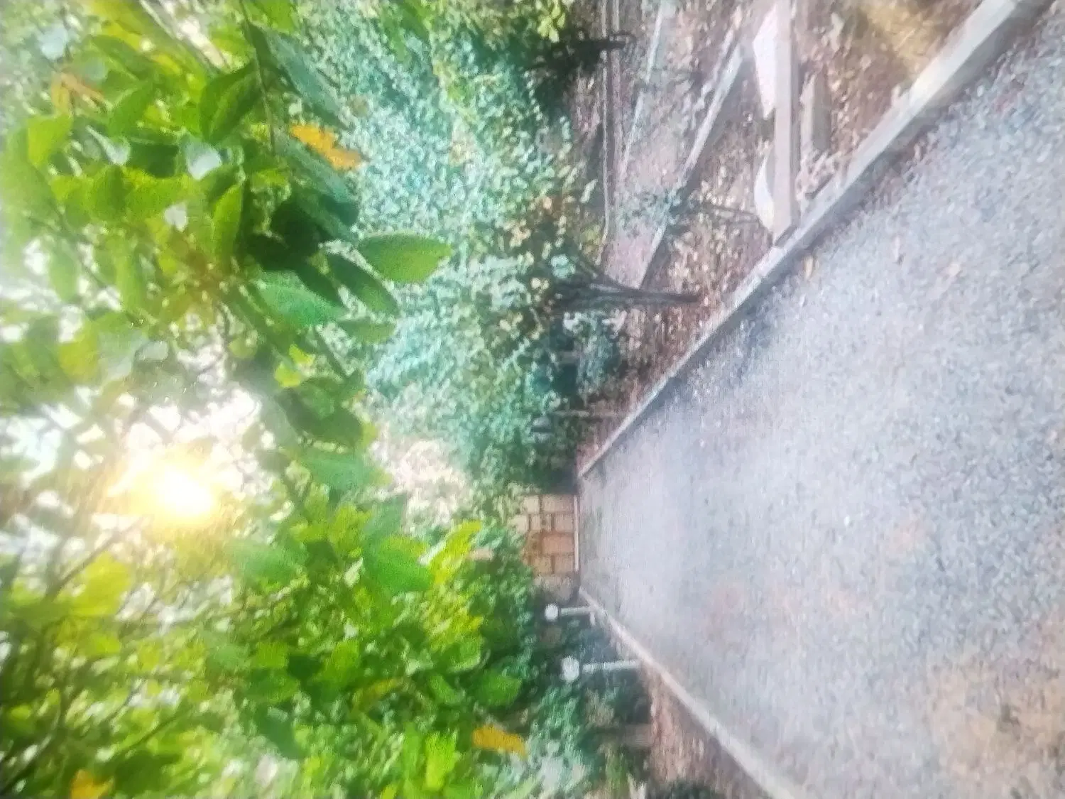 باغچه درروستای خوش آب و هوا