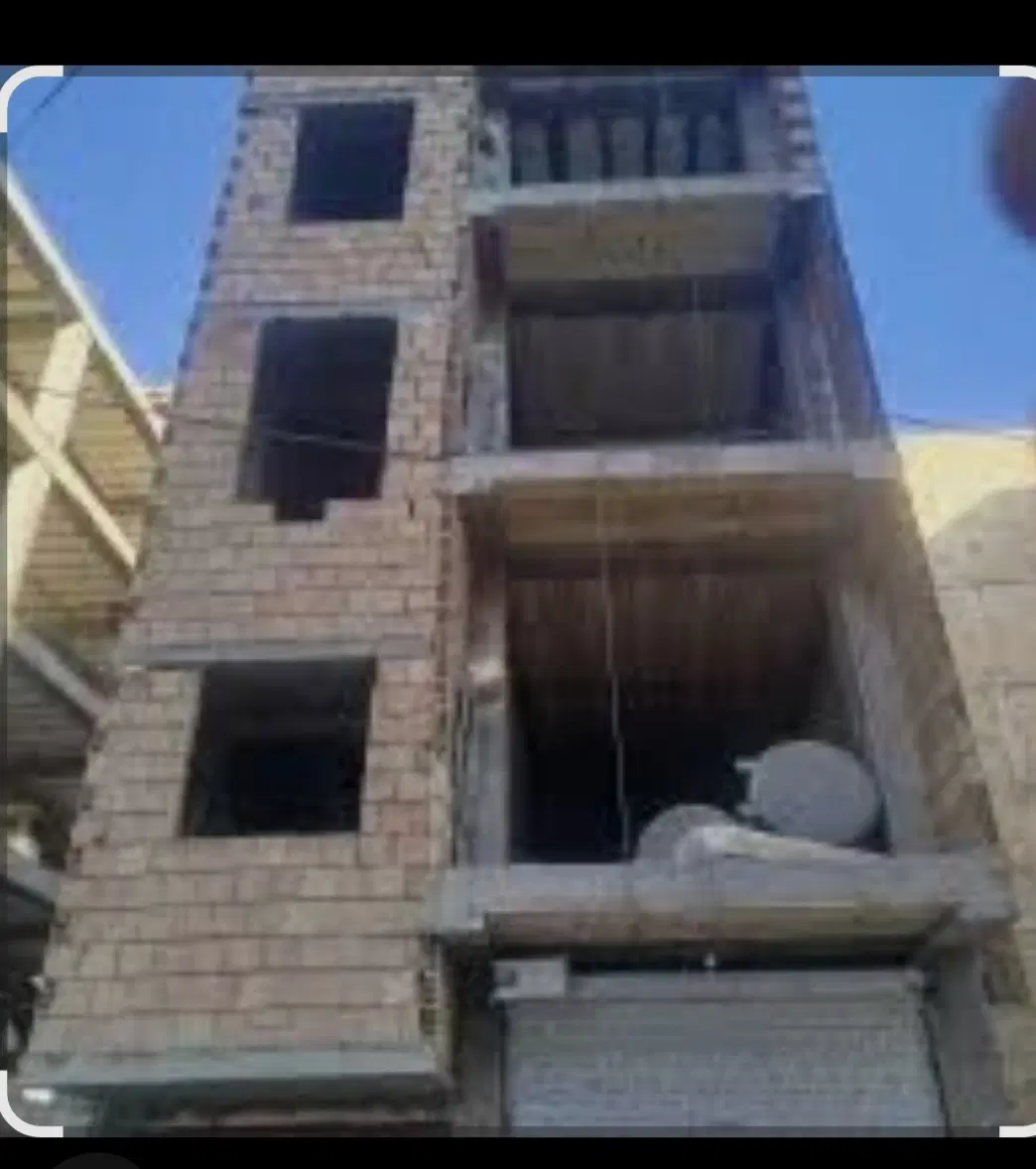 فروش ملک نیمه کاره ۳ طبقه با پارکینگ در نصیر شهر