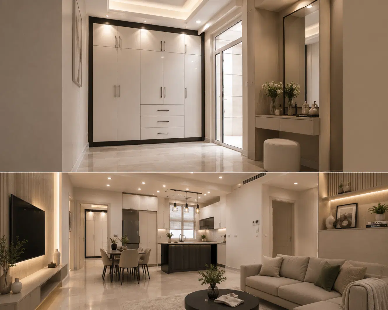 ۷۵ متر شیک - لوکیشن تاپ - ۳ سال ساخت