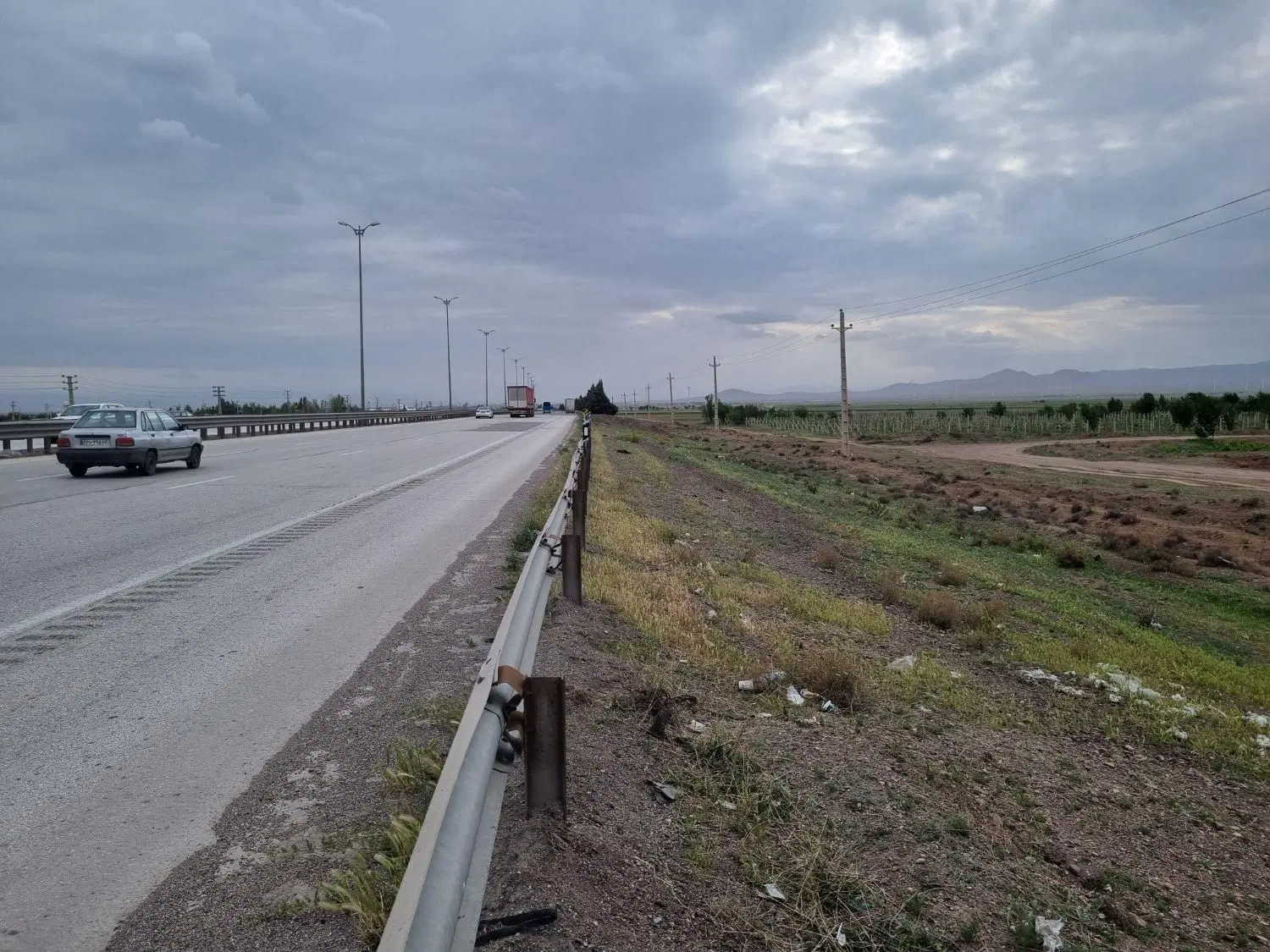 ملک اکازیون بر اتوبان ایران آوروپا