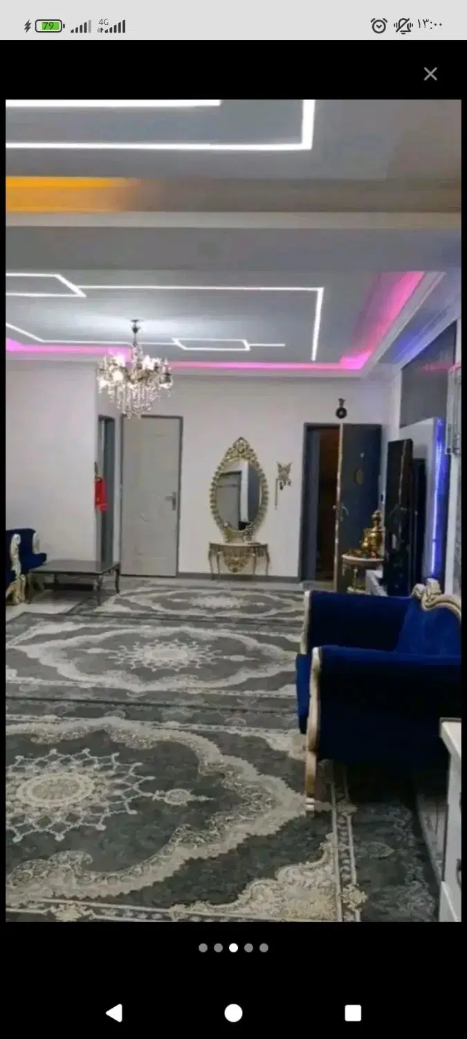 85 متر دو خواب رو به نما نوساز فول  سندار شکوفه یک