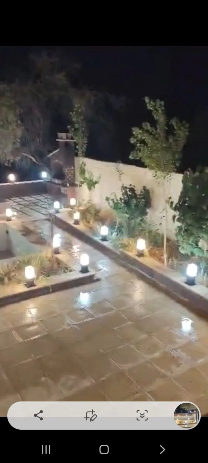 خونه باغ ویلایی در منطقه کوهستانی برزک کاشان