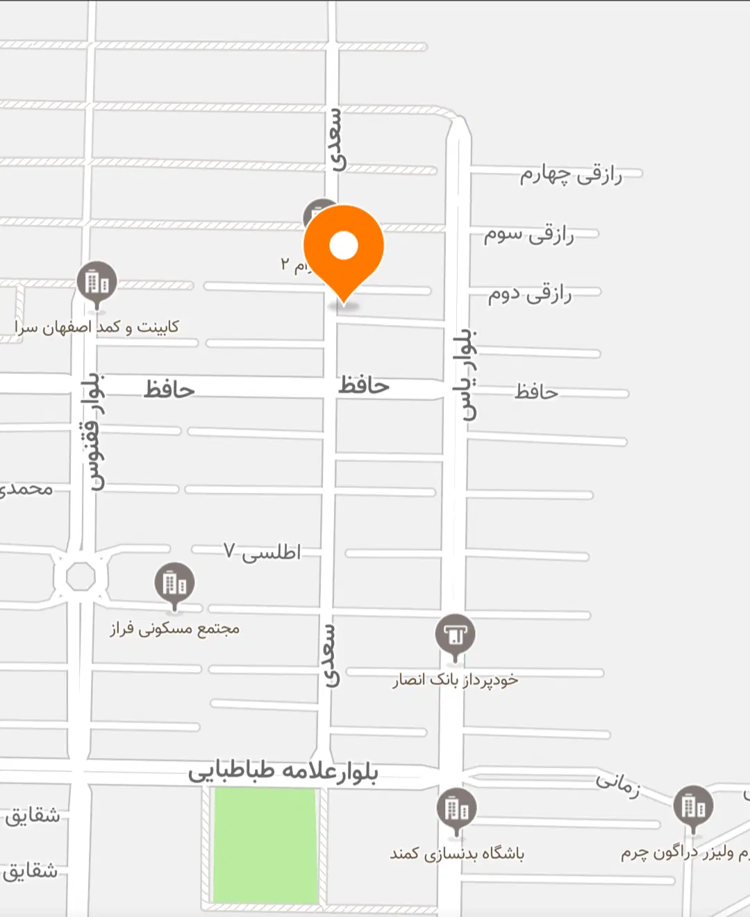 زمین تجاری مسکونی شهرک سیمرغ