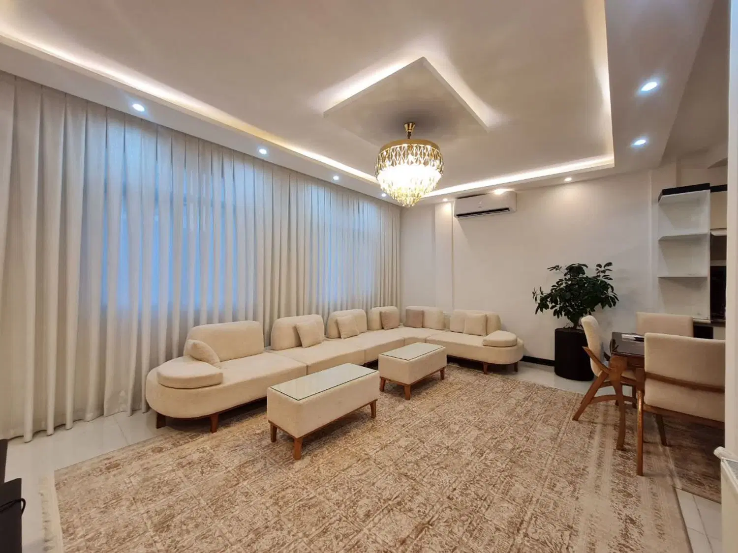 ۷۵متری_۲خواب_ فول فرنیش_حرم مطهر رضوی