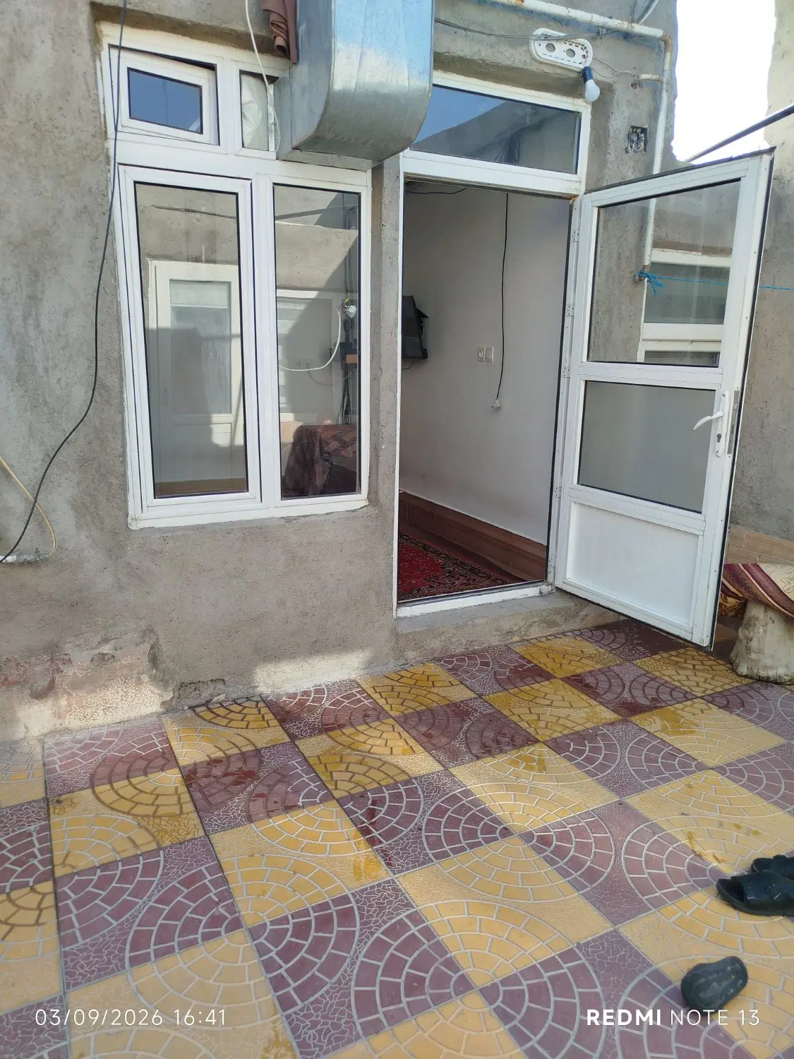 حیاط ۱۳۵ متری اخماقیه