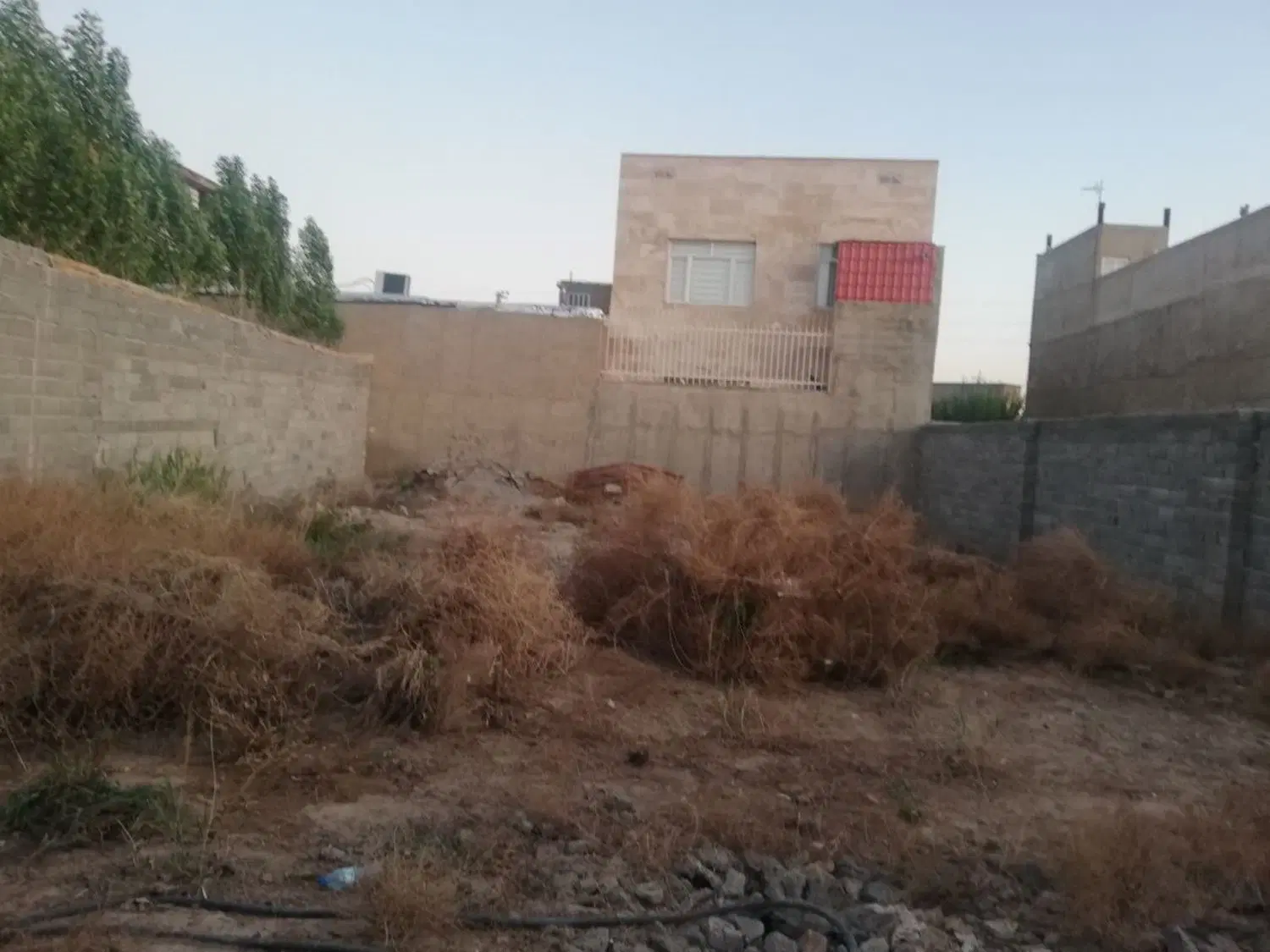 زمین آماده برای ساخت ویلا
