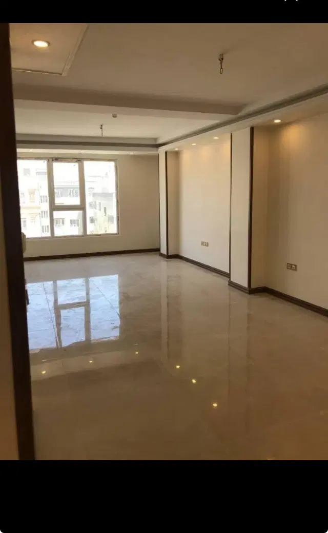 ۱۱۵ متر ۲ خواب فول امکانات سالن پرده خور