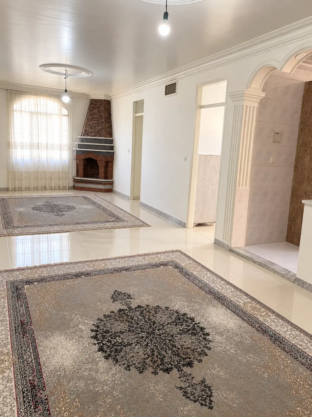 ۷۸ متر ،دو خوابه،باغستان