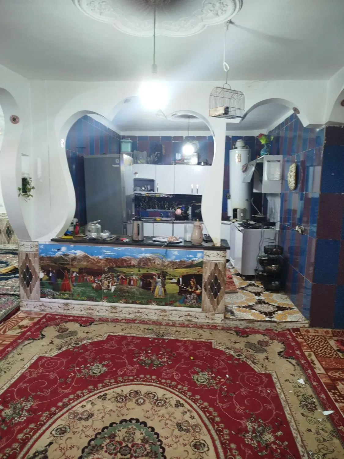یک‌ باب خانه دو طبقه مسکونی بنیاد مسکن