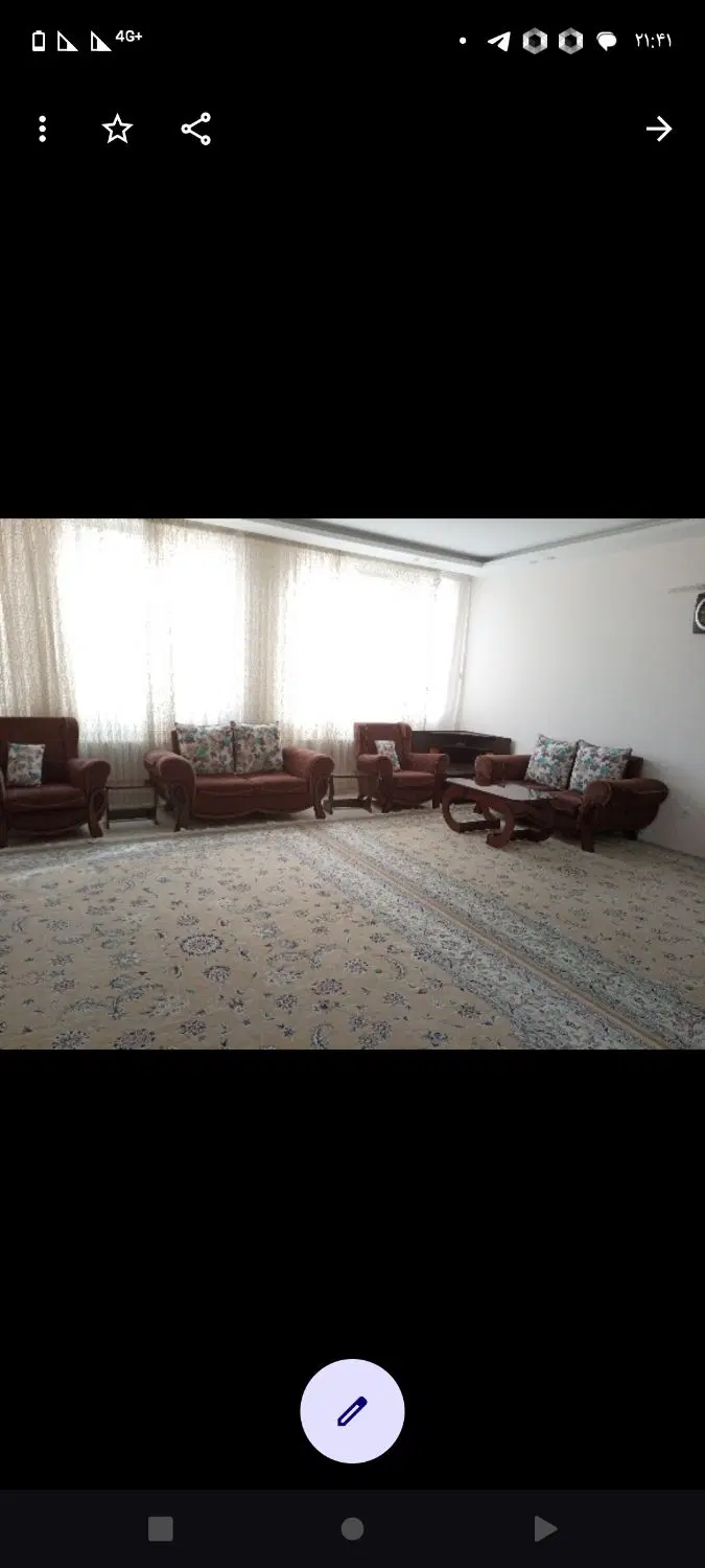 آپارتمان ۹۲متری _دو خواب _حاشیه ۹متر_سنددار