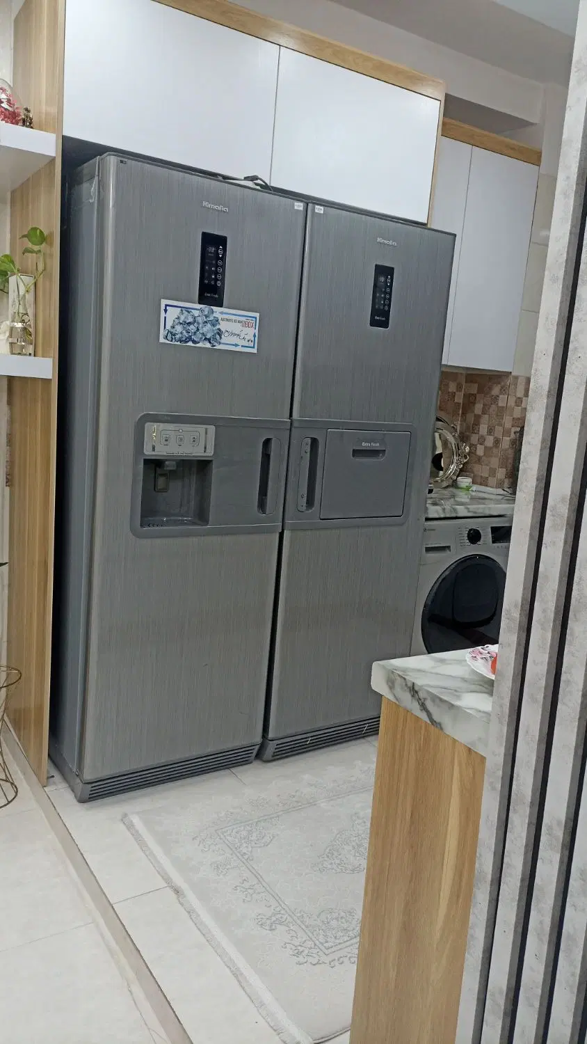واحد 80متری 2خواب فول امکانات طبقه1روی همکف