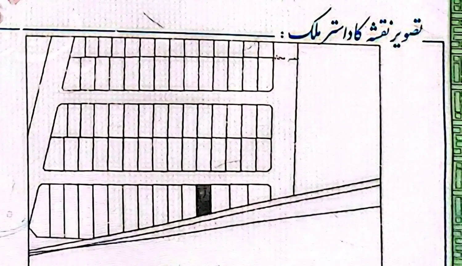 فروش زمین مسکونی بهترین موقعیت شهرستان بافت