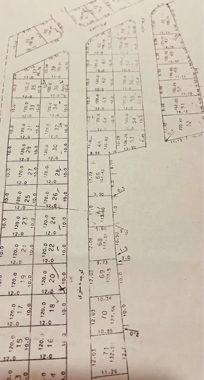 فروش زمین ۱۲۰ متری کشمش تپه