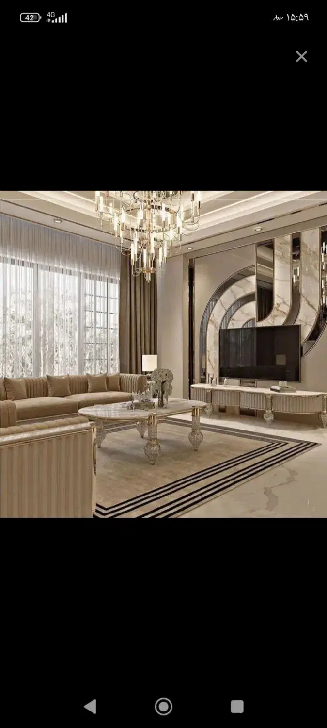 ۱۳۵ متر_دو خواب_لوکشین خوب