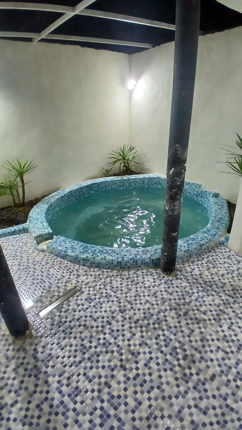 کلبه سوییسی استخر جکوزی (پاسخگویی شبانه روزی)