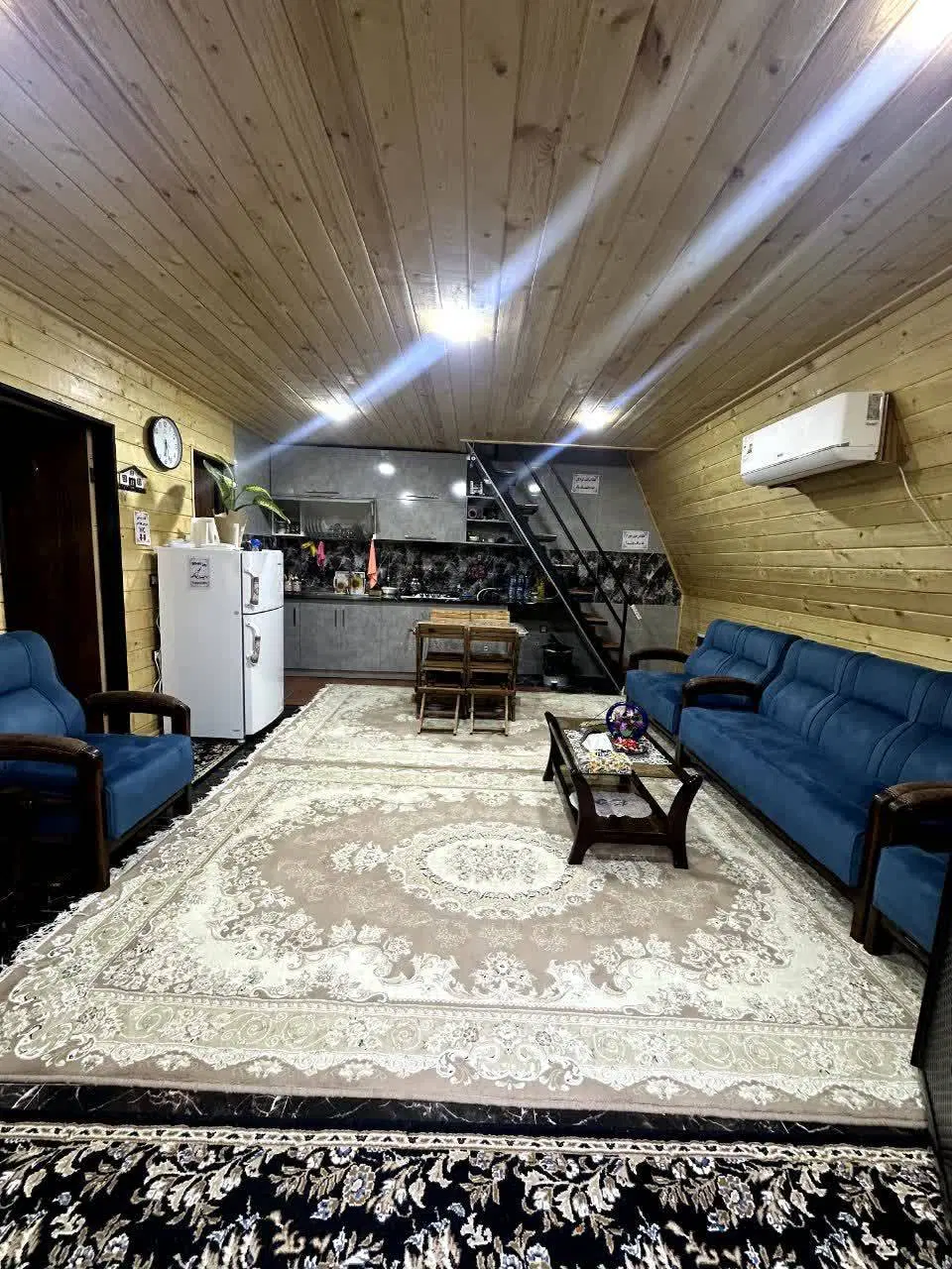 کلبه سوئیسی دوخواب اجاره روزانه،ماسال،کنارکوهپایه