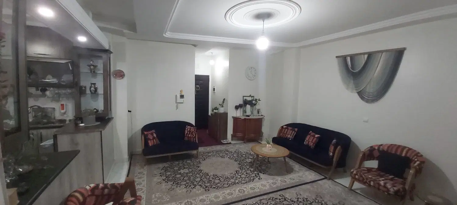 آپارتمان ۷۳ متری نقشه فوق العاده خطی رو به آفتاب