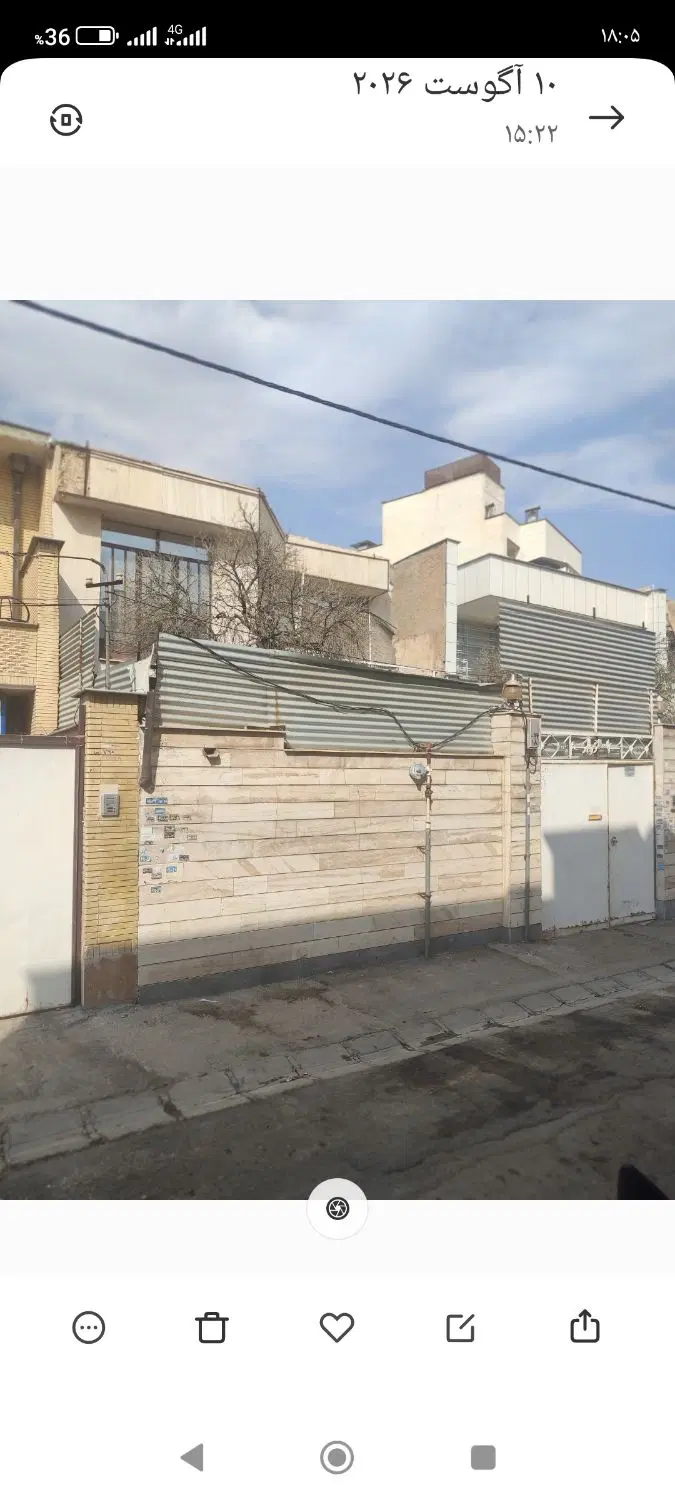 منزل دو طبقه خیابان لاله (توکلی)