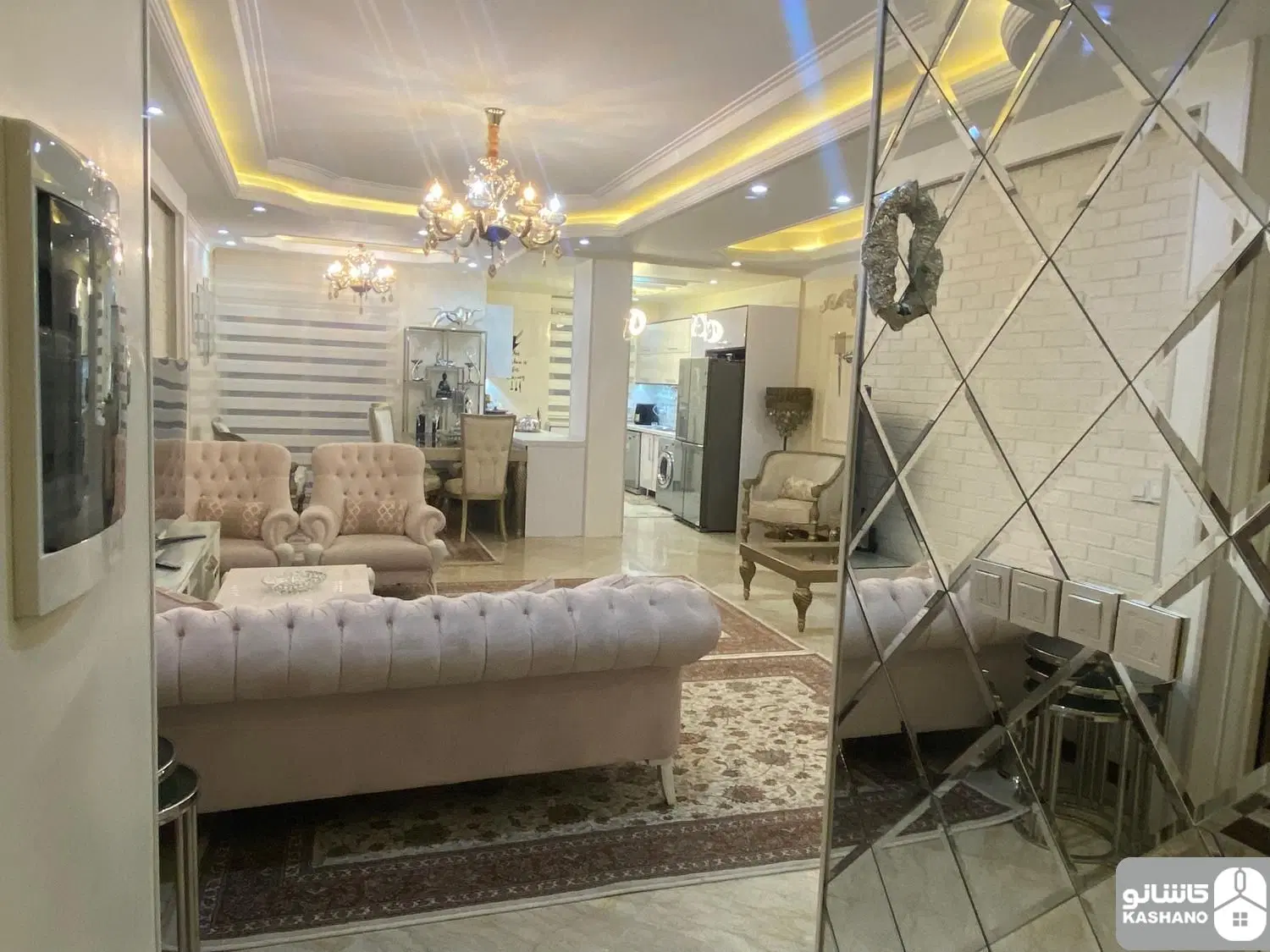 ۱۰۵ متر ،۲ پارکینگ،  تهرانپارس زرین