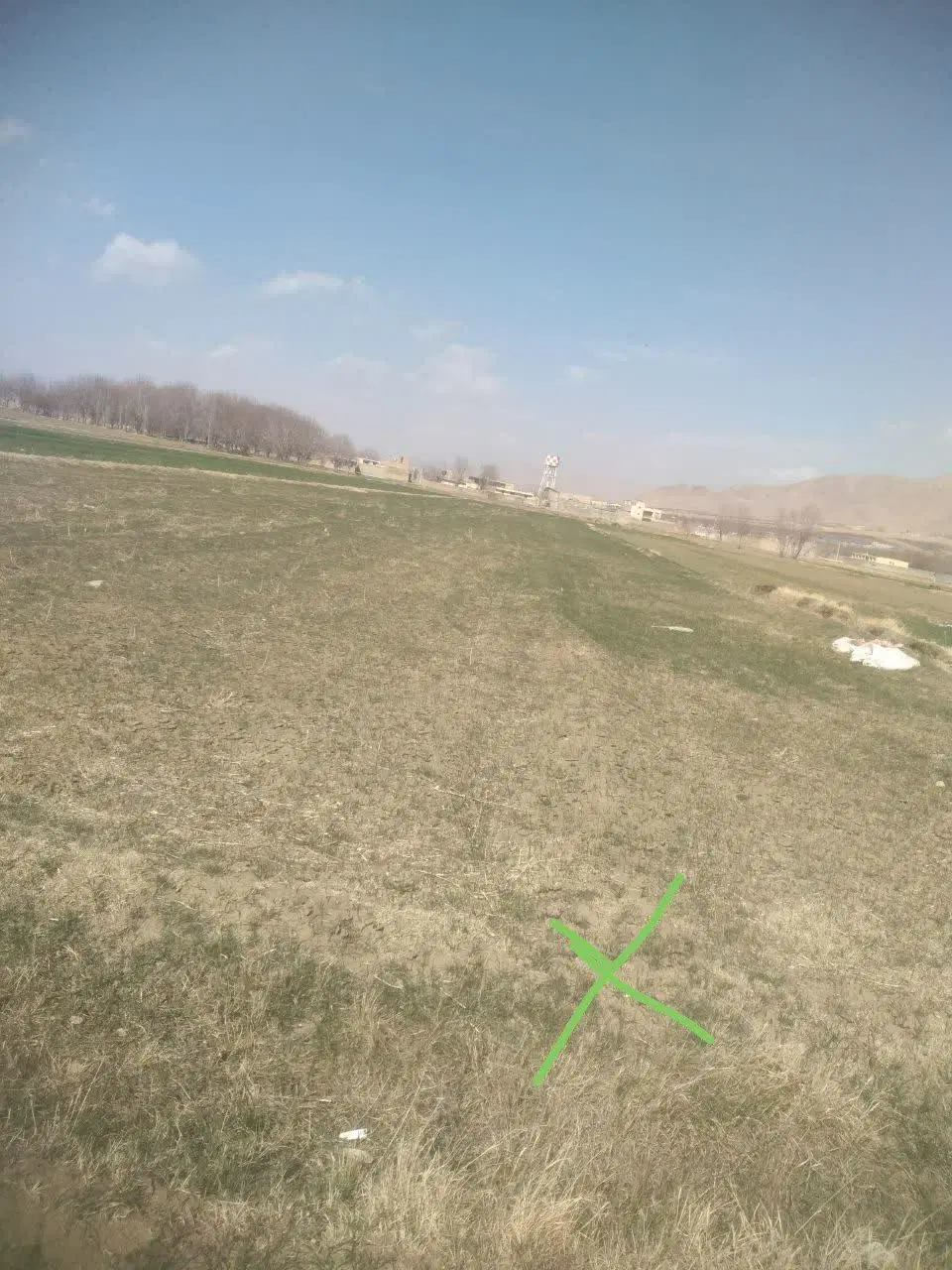 فروش زمین کشاورزی درروستای چولک اصلی با مزایده