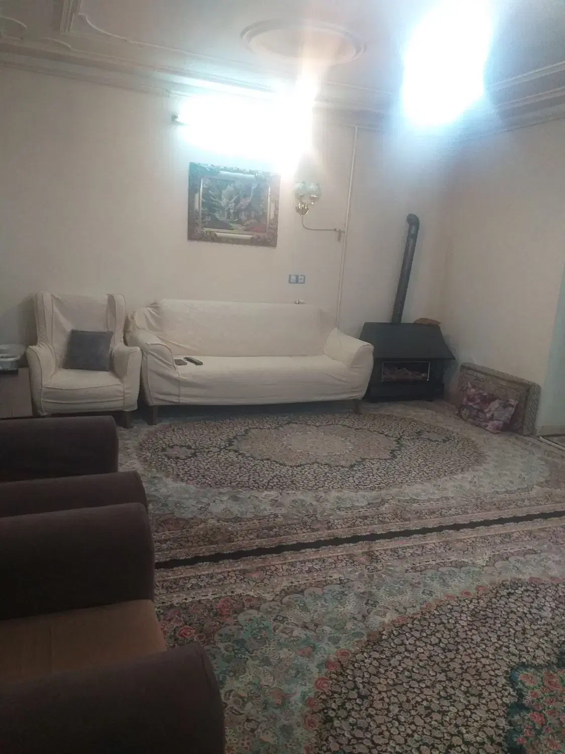 فروش یا معاوضه  خانه ویلایی یک طبقه در شهرک مدنی