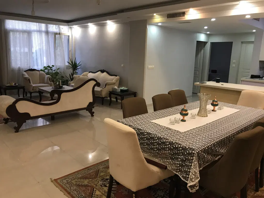 120 متر دوخواب جردن پارک ملت فروشی