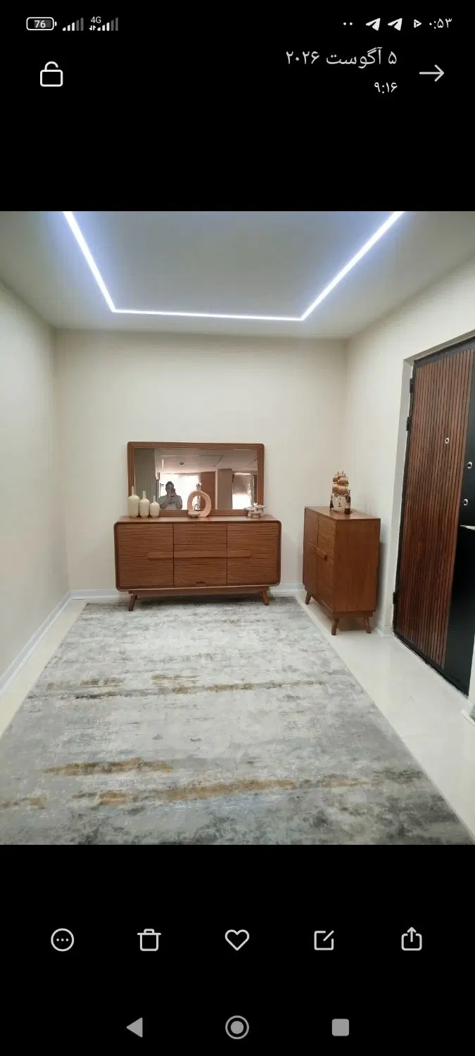 ۹۸ متر ۳ واحدی طبقه دوم آسانسوردار