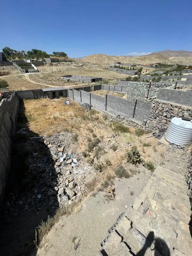 زمین چهاردیواری رودهن نوده سند تک برگ