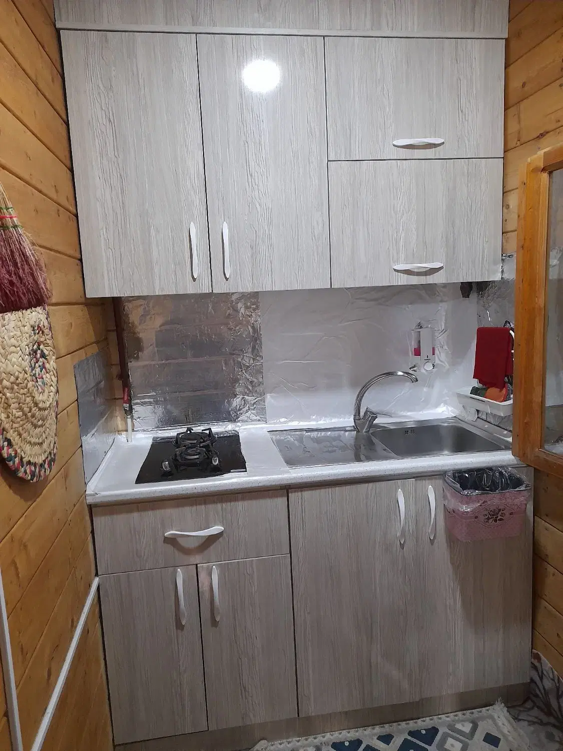 کلبه چوبی تک خواب