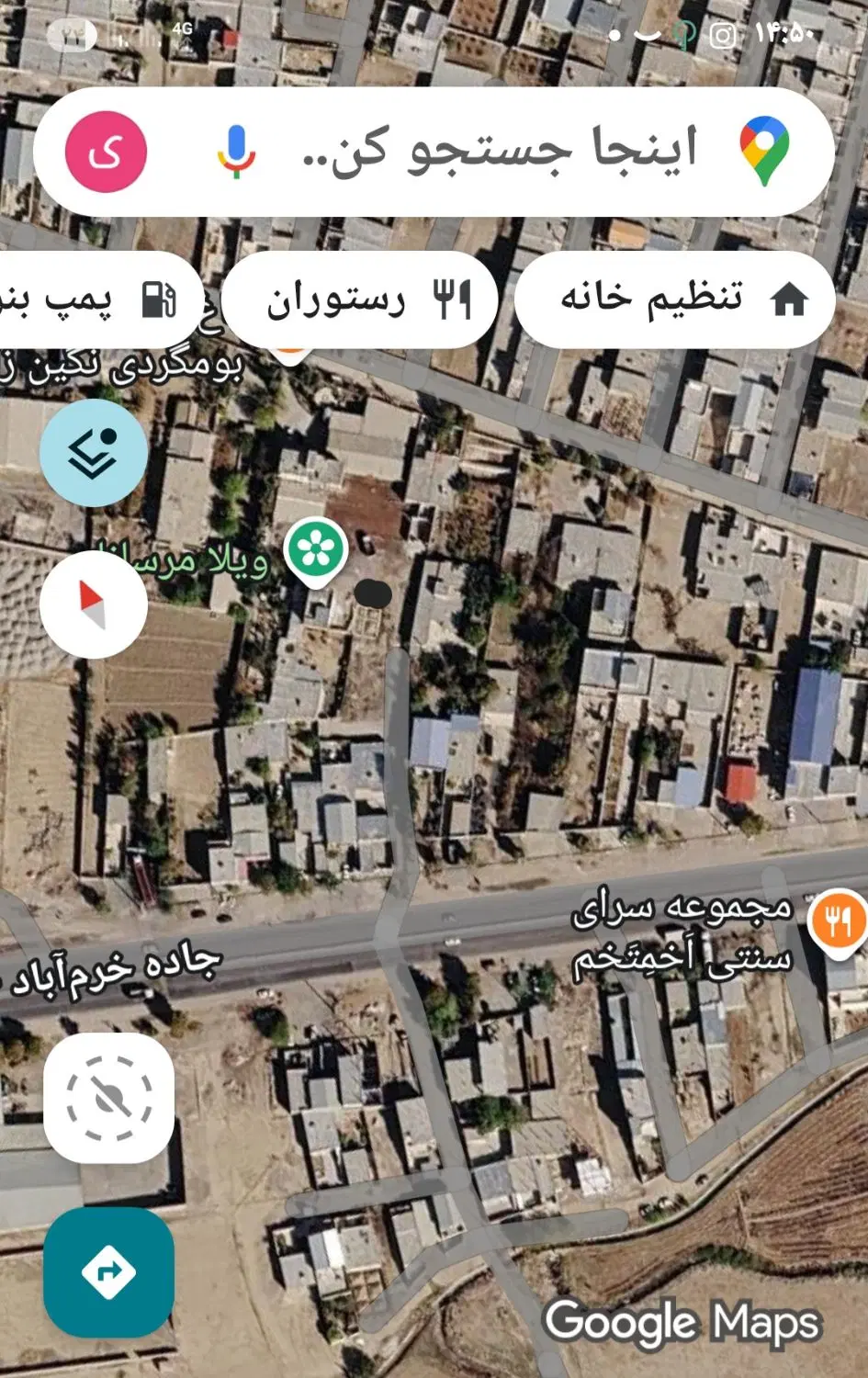 ۱۲۰متر زمین مسکونی سراب چنگایی