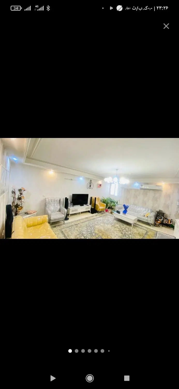 واحدی 165متری 3 خواب