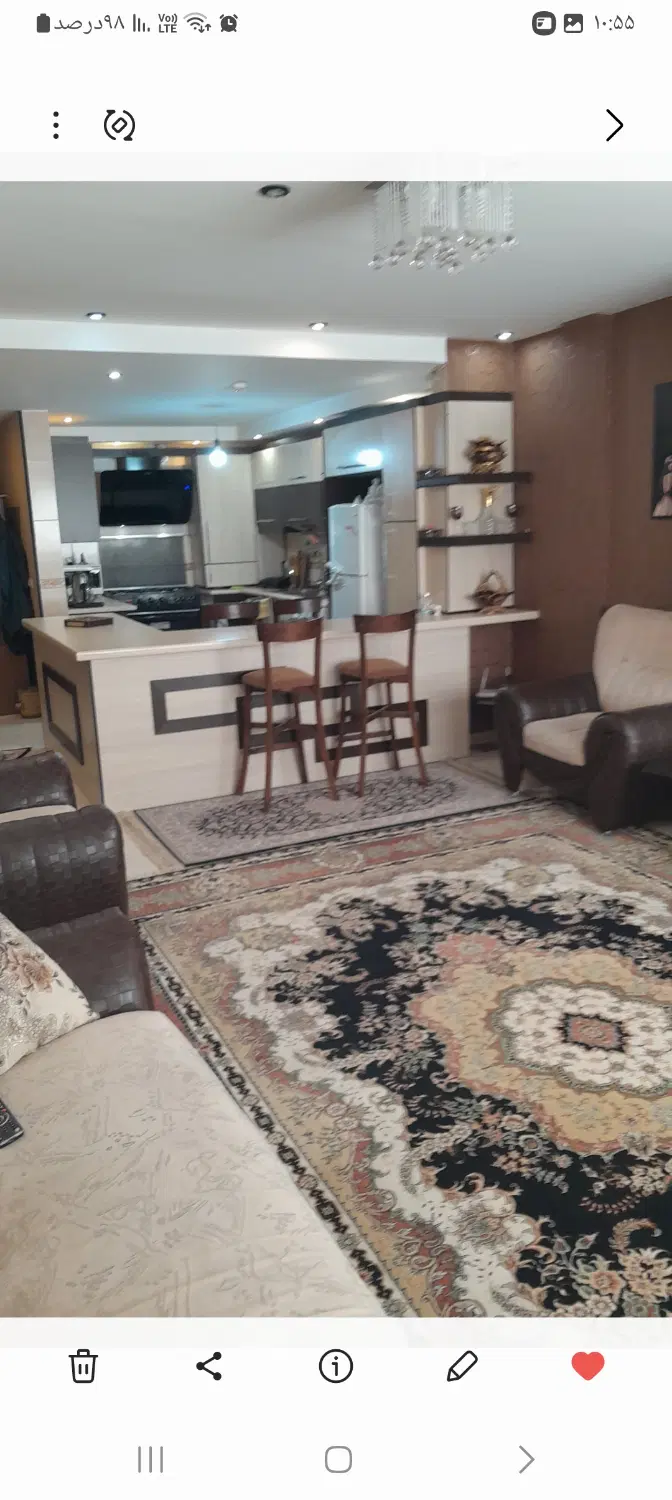 آپارتمان125 متری واقع در صدرا فاز یک