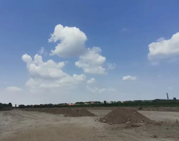 زمین بر ۴۵ متری اوزینه