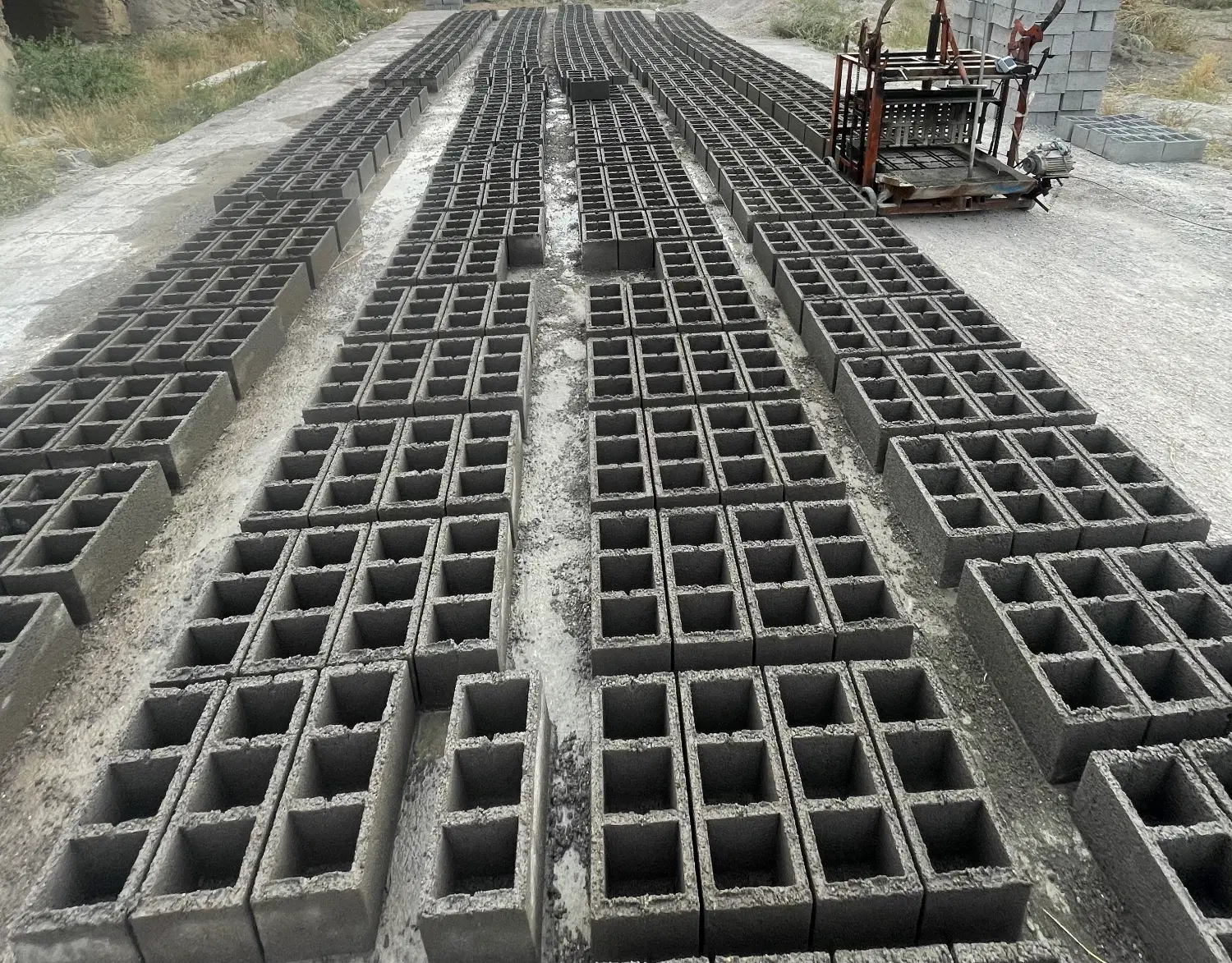 اجاره کارگاه بلوک زنی