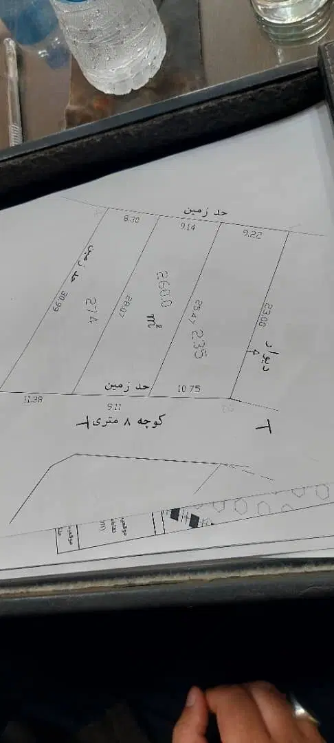 زمین روستایی مسکونی در قصابسرای ۲