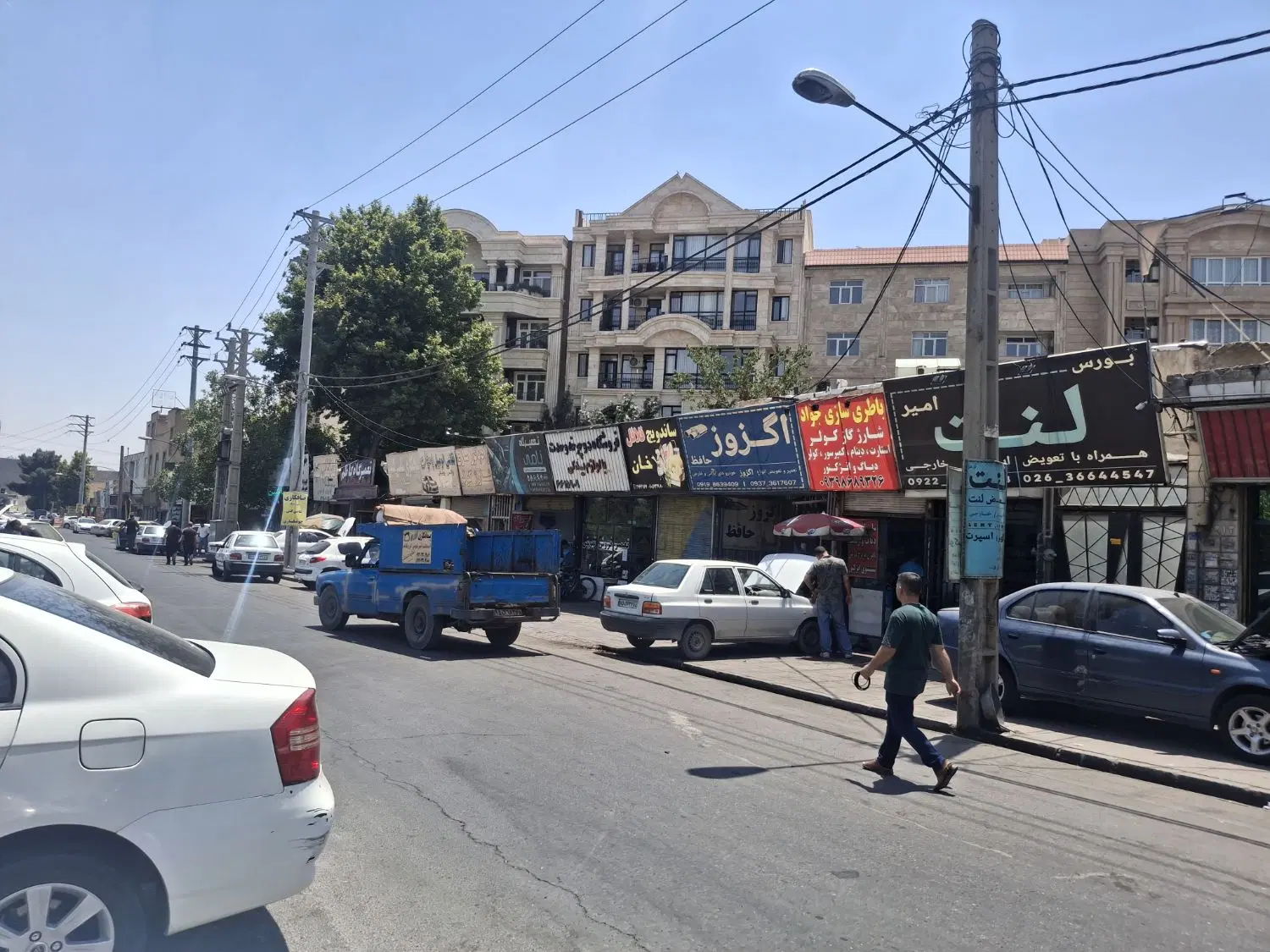 مغازه راسته تعمیرگاهی ۳۲متر همکف ۱۲متربالکن