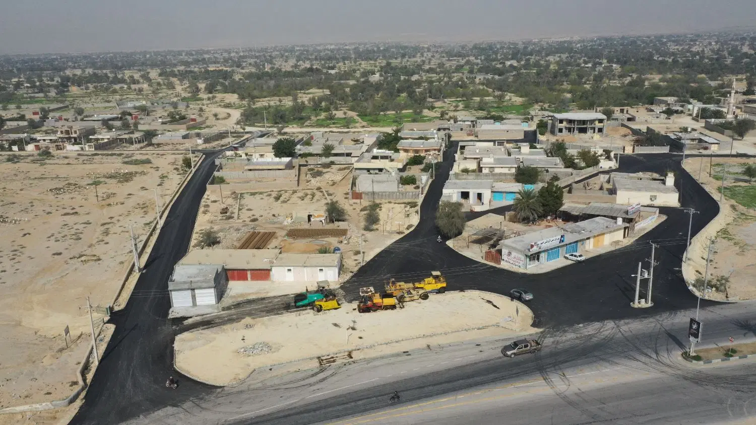 زمین پشت بازار زیتون  رمکان