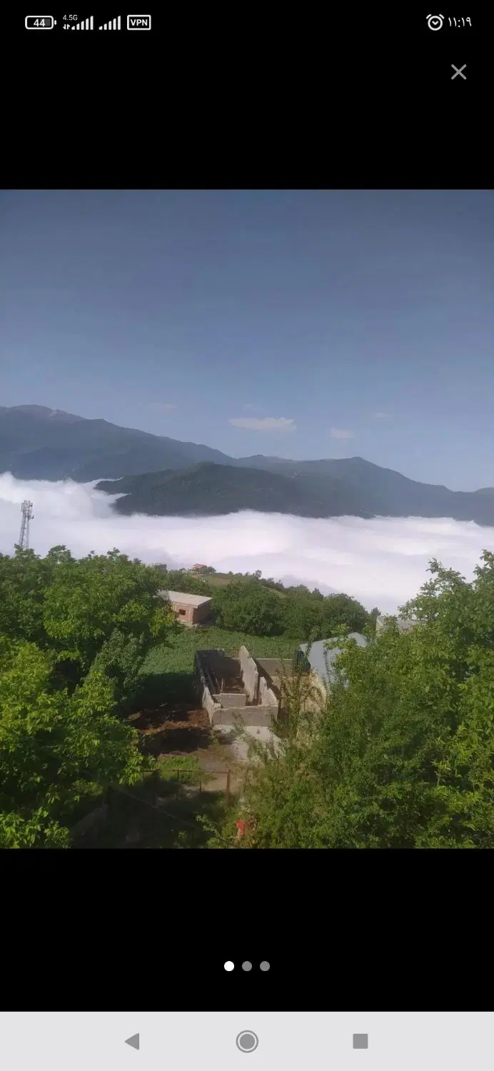 600متر زمین تو بافت روستای میانرستاق