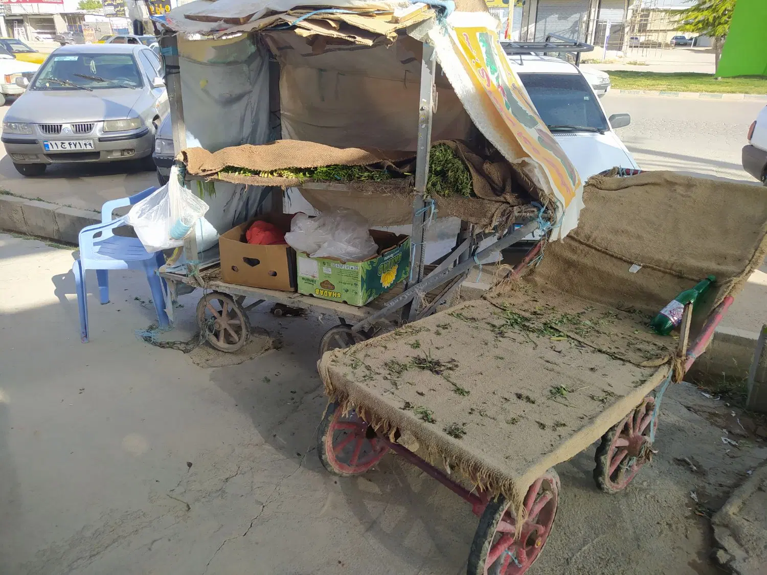 اجاره گاری سبزی فروشی