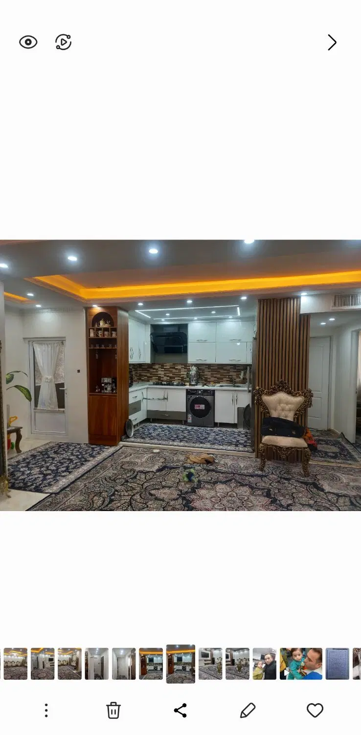 اپارتمان ۱۰۷ سندی ساز متراژ واقعی