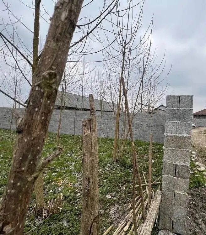 ۴۰۰مترزمین ۱۰۰٪مسکونی روستایی_دور دیوار_زیر قیمت