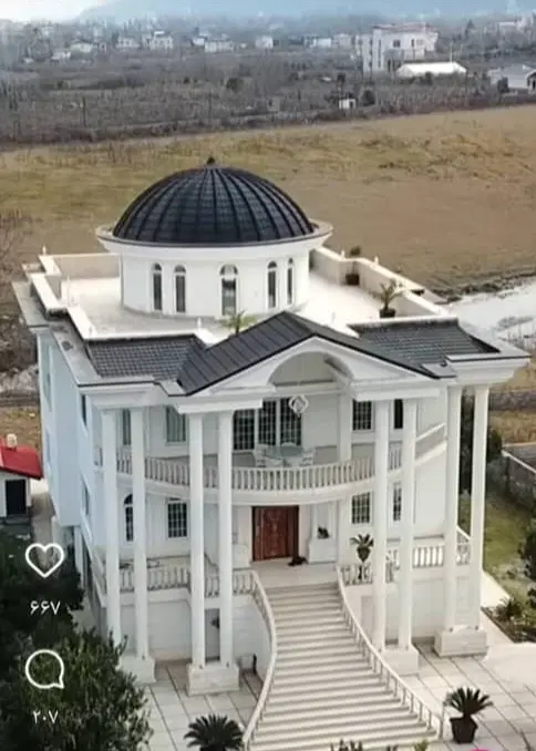 رهن و اجاره ویلا باغ زیر بنا ۱۲۰۰متر قابل تبدیل