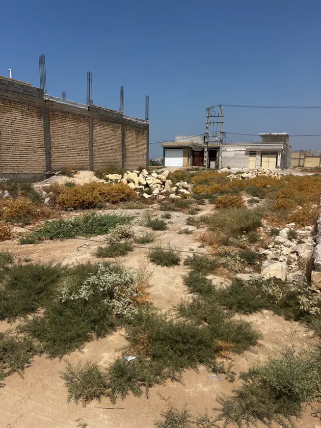 زمین محله امید پشت بند دره