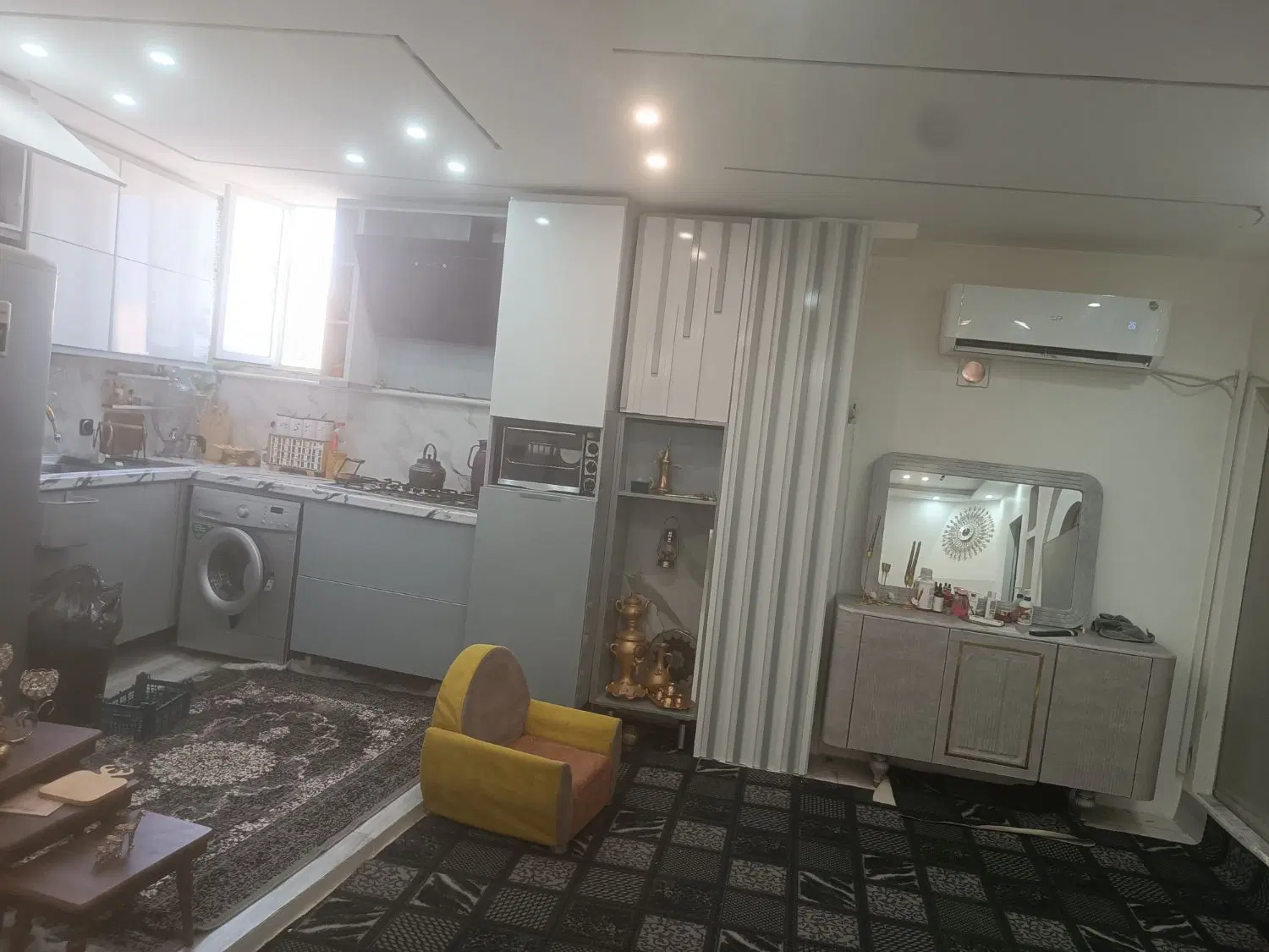 خانه واحد آپارتمان دوخواب حصارک بالا رجایی