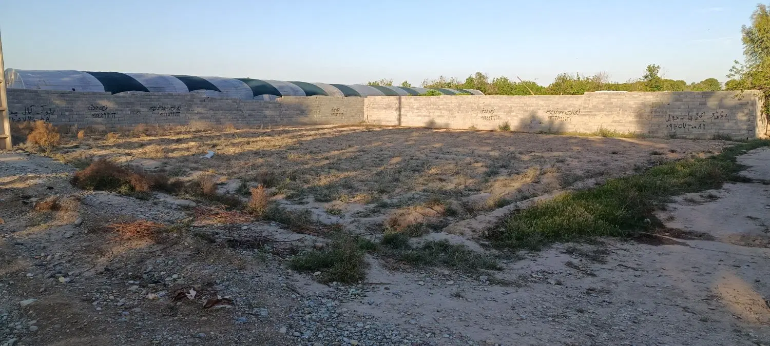 زمین مناسب باغ سوله دامداری گلخانه