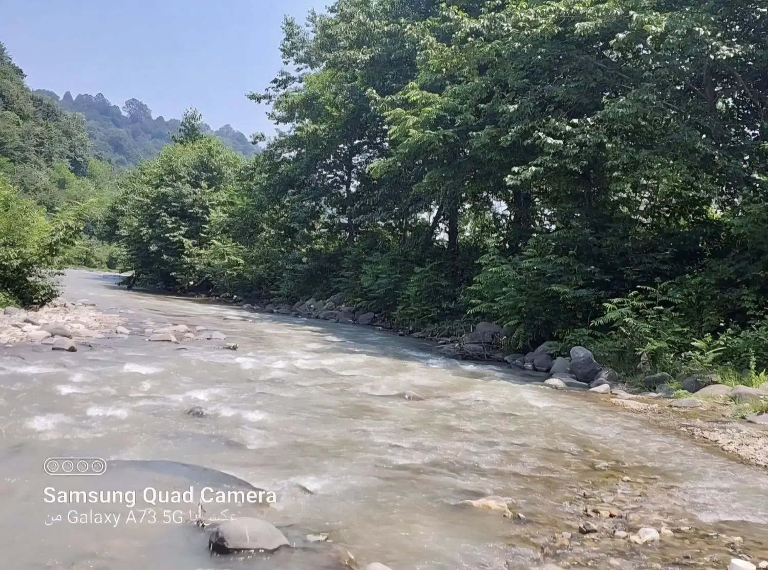 ویلای لب رودخانه جنگلی
