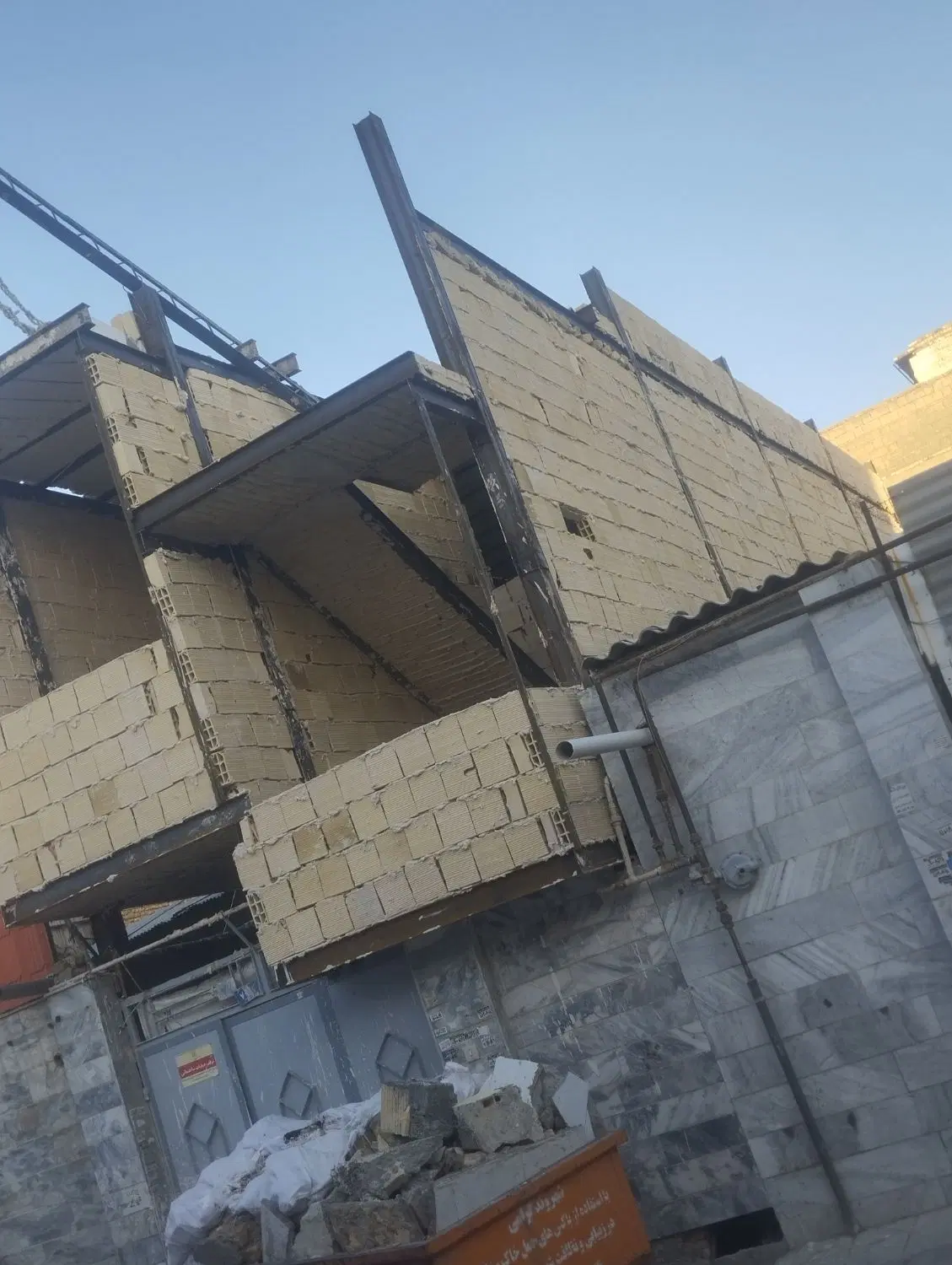 سفت کاری طبقه اول وهمکف،طبرسی شمالی 38