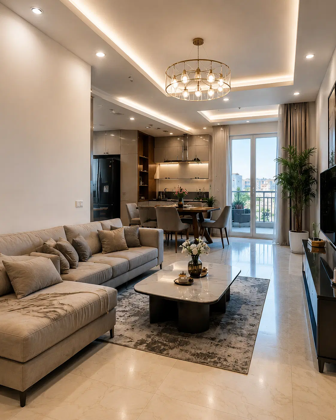 فروش آپارتمان ۸۵ متری یک خواب سند تک برگ
